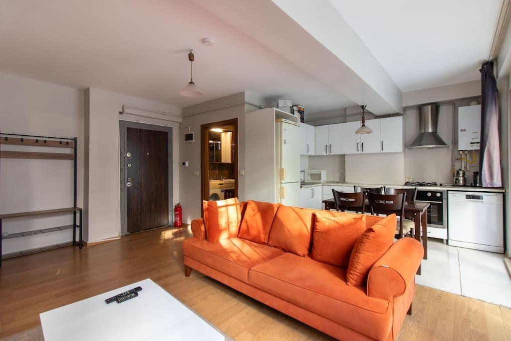 Cozy Modern 1br W Patio New Building In Maltepe Istanbul